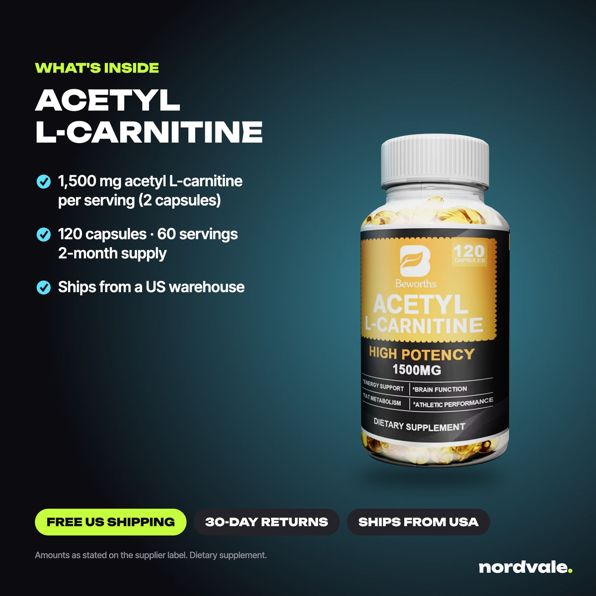 ACETYL L-CARNITINE - what is inside