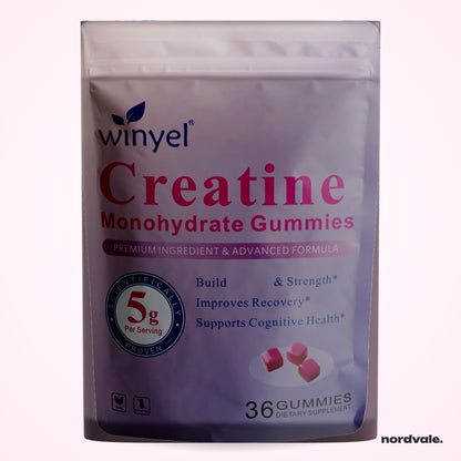 CREATINE MONOHYDRATE GUMMIES - Supplement Facts label